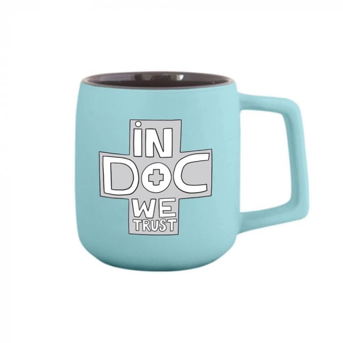 Чашка керамічна In Doc We Trust 420 мл (sp4-142841)
