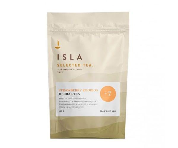 Чай ройбуш ISLA Strawberry R №7 с клубникой 100 г (IS10007)