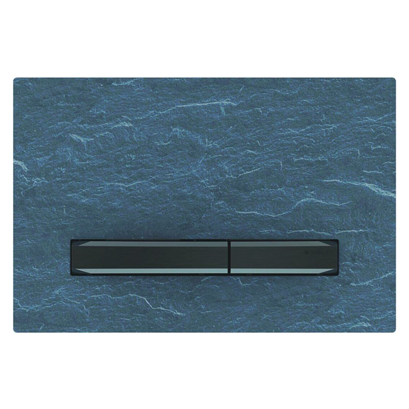 Клавиша смыва Geberit Sigma 50 сланец Mustang/Хром черный (115.671.JM.2)