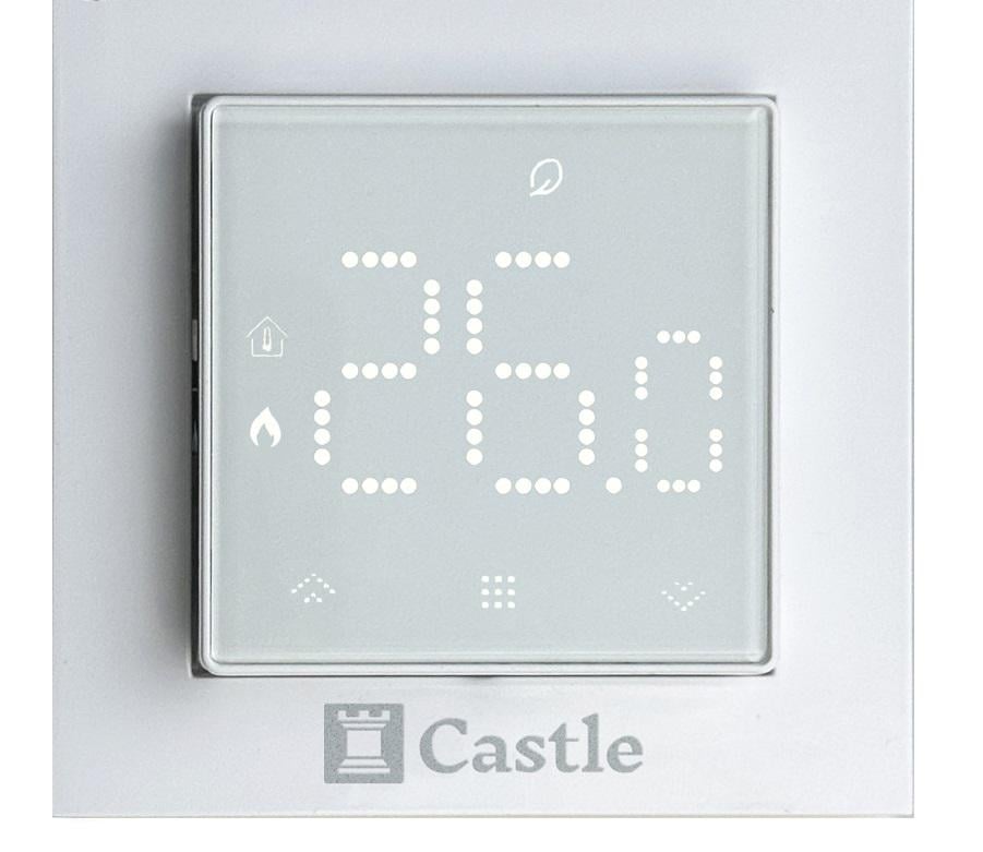 Терморегулятор програмний для теплої підлоги Castle АС506H WI-FI (542)