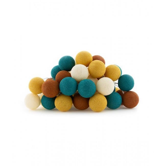 Гірлянда тайська Indian із ниткових кульок 35 шт. 5,5 м (402759)