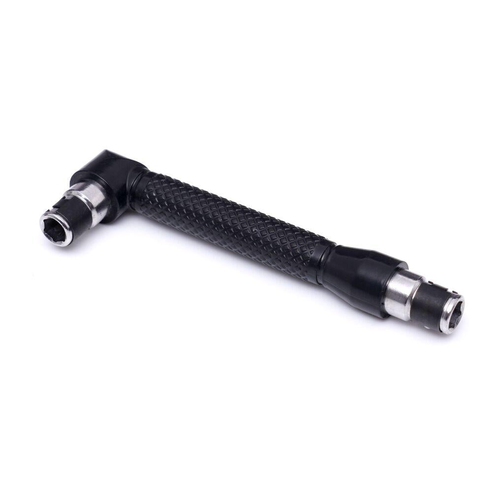 Отвертка угловая MaxiGroup с магнитом 90° для бит 1/4" (2109) Отвертка угловая MaxiGroup с магнитом 90° для бит 1/4" (2109)