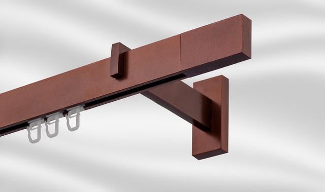 Карниз одинарный Plastidea Квадро Square Line 200 см Финал Медь - фото 1 Карниз одинарный Plastidea Квадро Square Line 200 см Финал Медь - фото 1