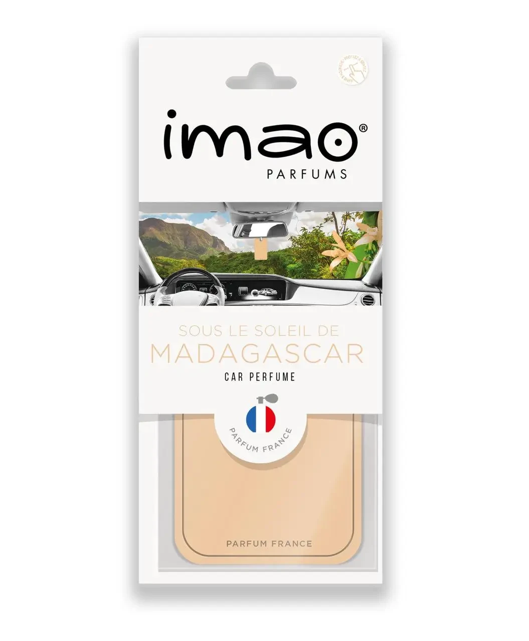 Карта освежитель воздуха IMAO Madagascar пластина ароматизированная