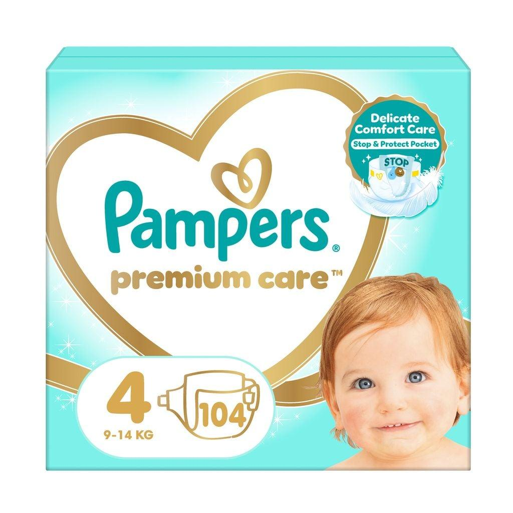 Підгузки дитячі Pampers Premium Care р. 4 9-14 кг 104 шт. (PD262555)