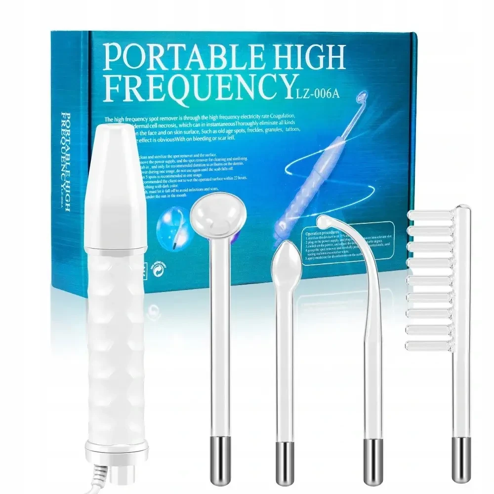 Дарсонваль LZ-006A для лица и тела с 4 насадками для ухода за кожей (9998) Дарсонваль LZ-006A для лица и тела с 4 насадками для ухода за кожей (9998)