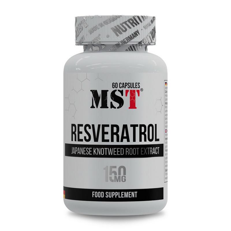 Ресвератрол из японского горца для женщин MST Resveratrol 150 mg 60 капс. транс-форма для женщин
