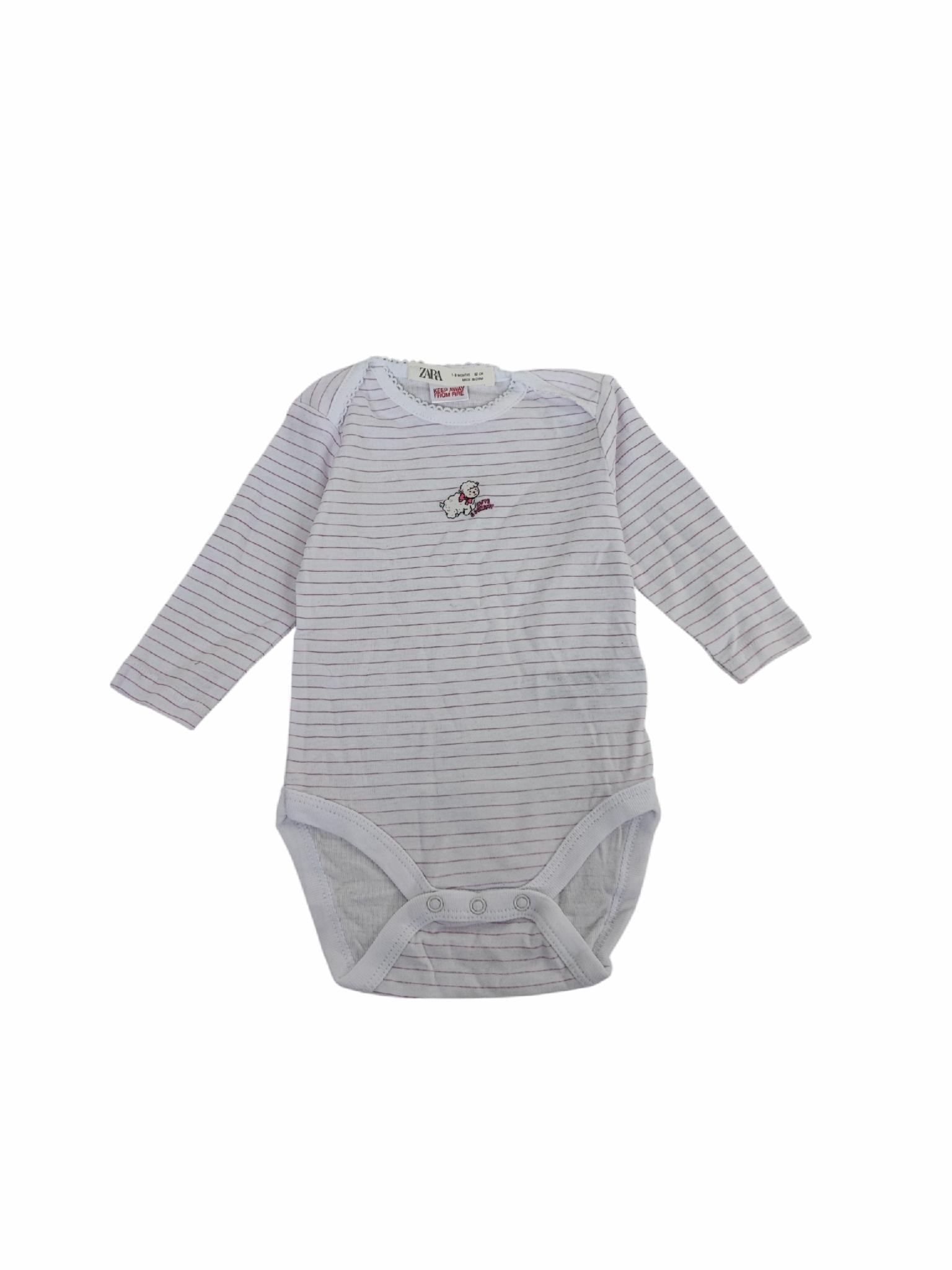 Боди для новорожденной девочки Zara 62 см Белый (25120909A3)