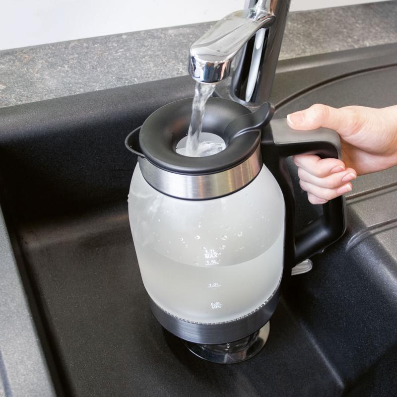 Електрочайник Profi Cook PC-WKS 1215 G скляний (408344) - фото 3 Електрочайник Profi Cook PC-WKS 1215 G скляний (408344) - фото 3