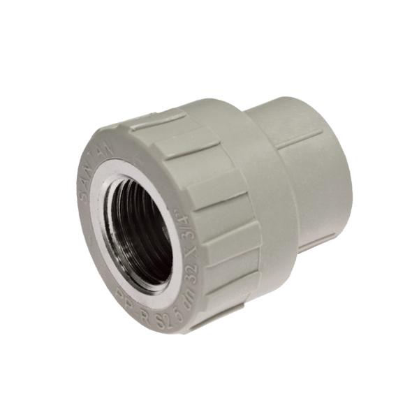 Муфта PP-R SANTAN 32х3/4" с внутренней резьбой - фото 1 Муфта PP-R SANTAN 32х3/4" с внутренней резьбой - фото 1