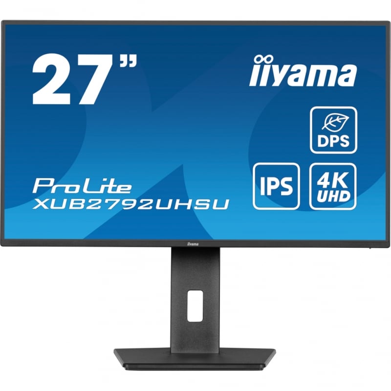 Монітор iiyama XUB2792UHSU-B6 безрамковий IPS 3840х2160 4K Ultra HD 27"/4W - фото 3 Монітор iiyama XUB2792UHSU-B6 безрамковий IPS 3840х2160 4K Ultra HD 27"/4W - фото 3