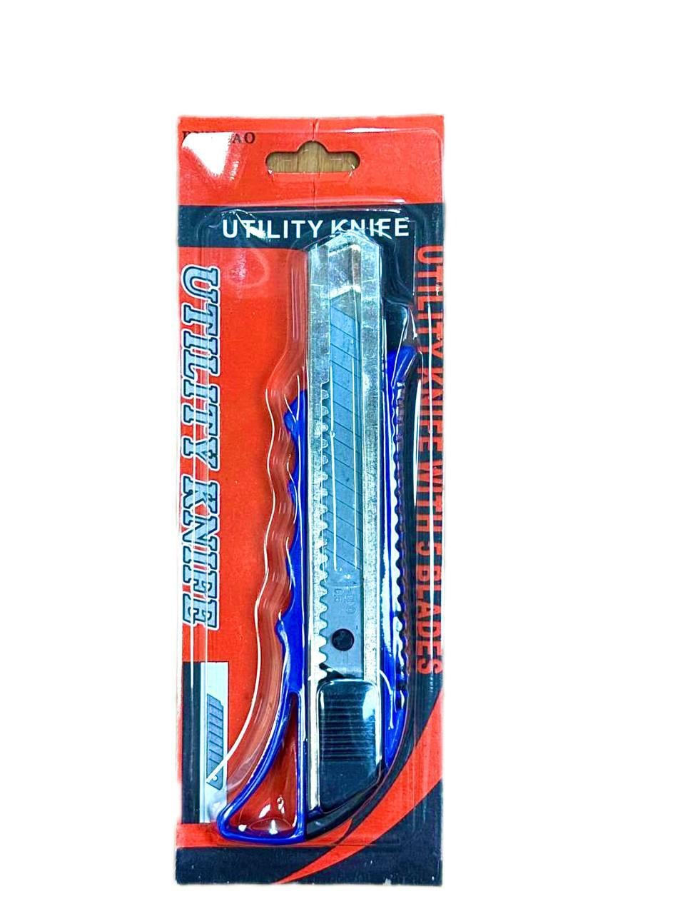 Нож канцелярский PL-W34 45711/299 50 шт./уп.