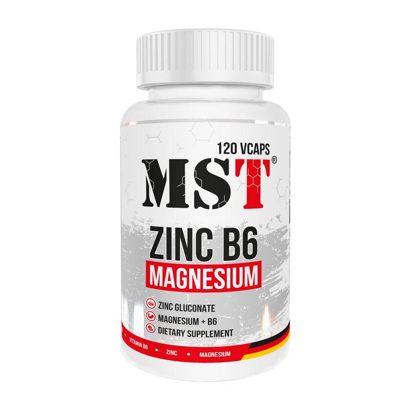 Цинк магний и витамин В6 MST Zinc Magnesium B6 120 капс. (22146-01) Цинк магний и витамин В6 MST Zinc Magnesium B6 120 капс. (22146-01)