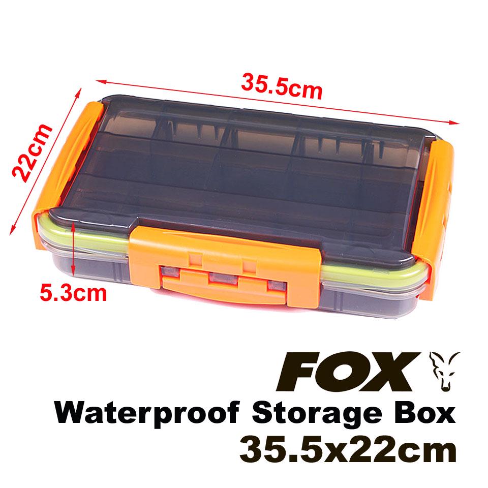 Коробка Fox Waterproof Storage Box 35.5х22х5.3 см 546 г Grey/Orange (11566115 ) - фото 2