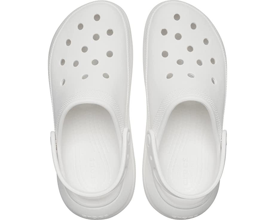 Сабо женские Crocs Classic Crush Clog M4W6 р. 36 23 см White (207521) - фото 4