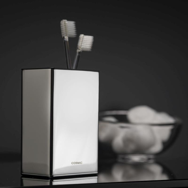 Стакан для зубных щеток Cosmic Extreme Хром (2530153) - фото 3 Стакан для зубных щеток Cosmic Extreme Хром (2530153) - фото 3