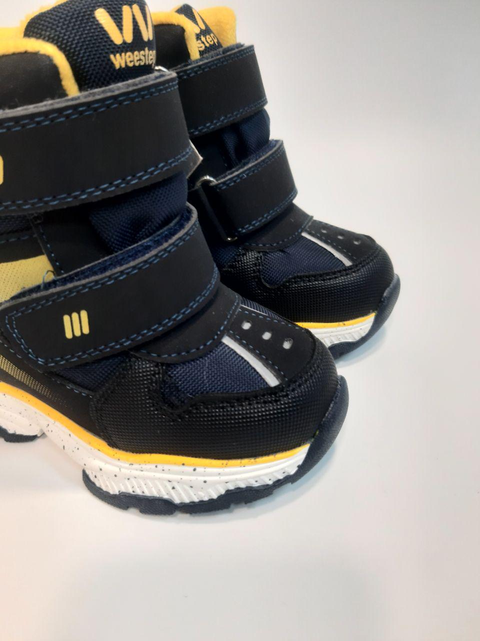Черевики зимові Weestep для хлопчика р. 24 15,3 см Чорний (919757231DB) - фото 5