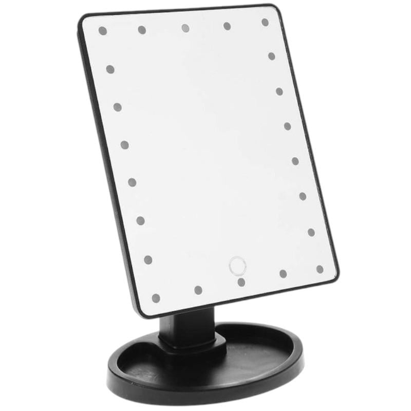 Дзеркало настільне квадратне з підсвічуванням LED Smart Touch Mirror для макіяжу - фото 4 Дзеркало настільне квадратне з підсвічуванням LED Smart Touch Mirror для макіяжу - фото 4