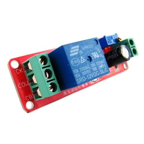 Реле з затримкою що настроюється 12 V для Arduino (3579)