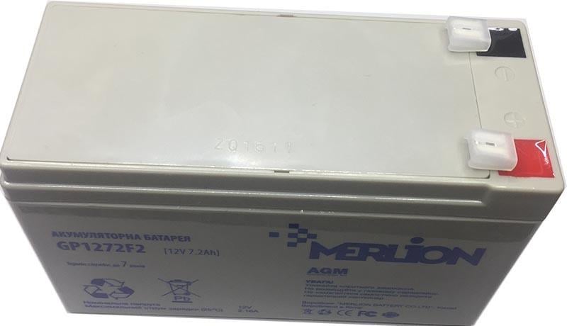 Батарея аккумуляторная Merlion AGM GP1272F2 12 V 7,2 Ah - фото 2 Батарея аккумуляторная Merlion AGM GP1272F2 12 V 7,2 Ah - фото 2