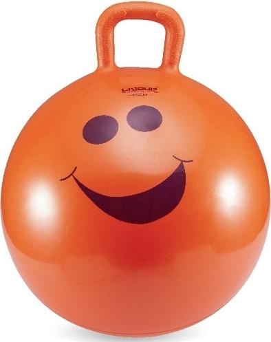 Фитбол с ручкой детский LiveUp HOPPING BALL Оранжевый (LS3220)