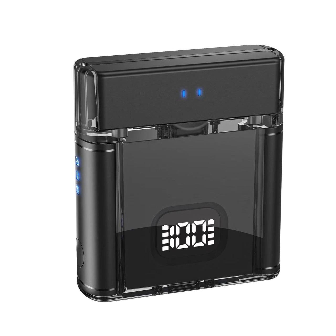 Микрофон петличный беспроводной Savetek M5 2в2 для телефонов Android и iPhone с двумя адаптерами Lightning и Type-C - фото 3