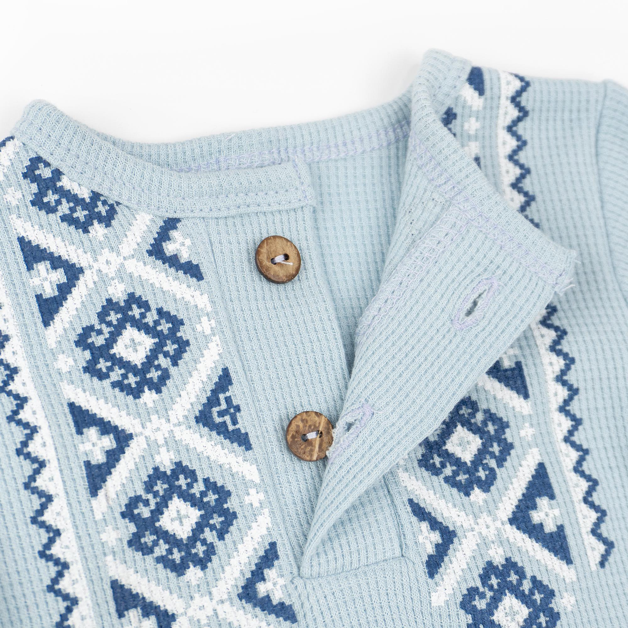 Боди с длинным рукавом для малышей Dexter's d10-35вф-гб с орнаментом 74 см Sky (d10-35вф-гб) - фото 3 Боди с длинным рукавом для малышей Dexter's d10-35вф-гб с орнаментом 74 см Sky (d10-35вф-гб) - фото 3