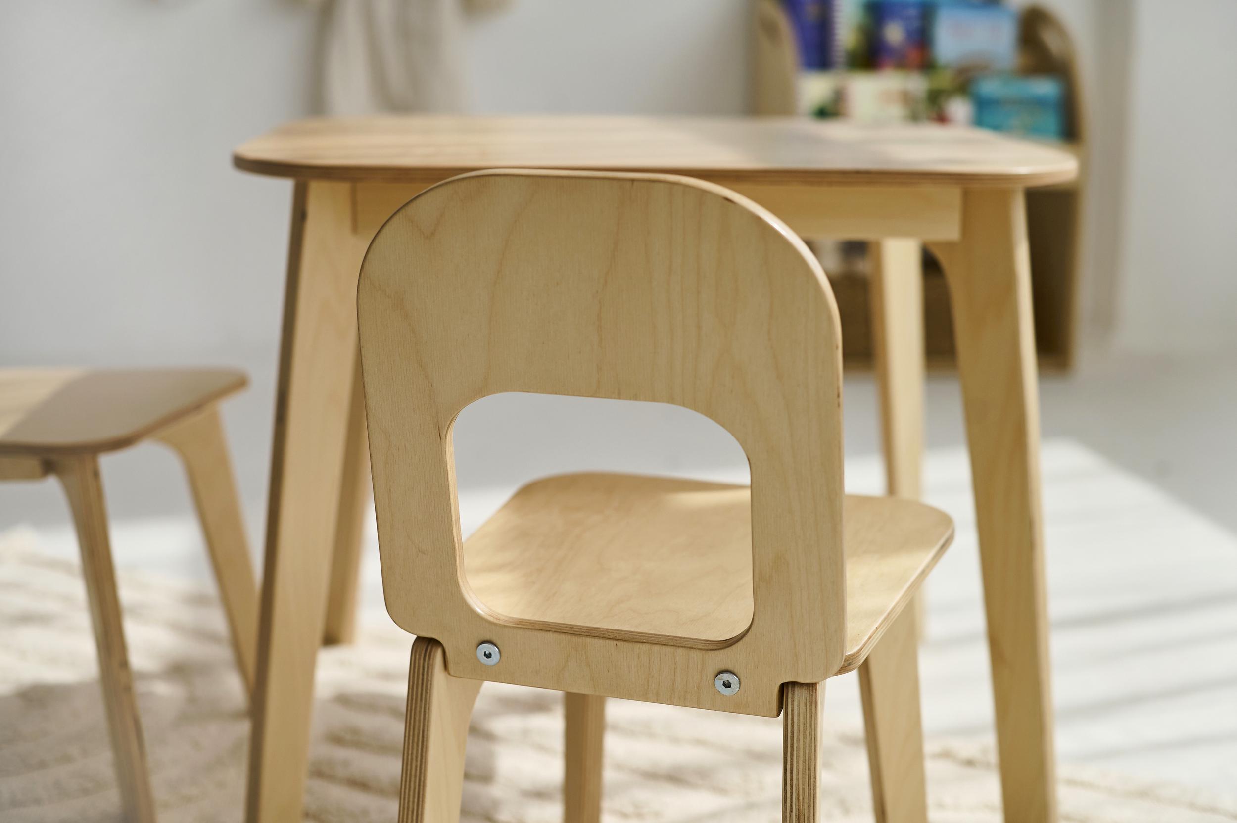 Дитячий столик і два стільчика Tatoy для дітей 2-4 років Бежевий - фото 9 Дитячий столик і два стільчика Tatoy для дітей 2-4 років Бежевий - фото 9