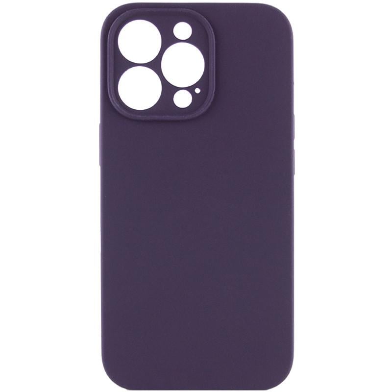 Чохол Silicone Case Full Camera Protective (AA) NO LOGO для Apple iPhone 15 Pro Max (6.7") Фіолетовий | Elderberry