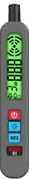 Детектор витоку газу BSIDE природний CO2 легкозаймистий спирт/аналізатор метану/тестер PPM LEL (2080364850) - фото 13