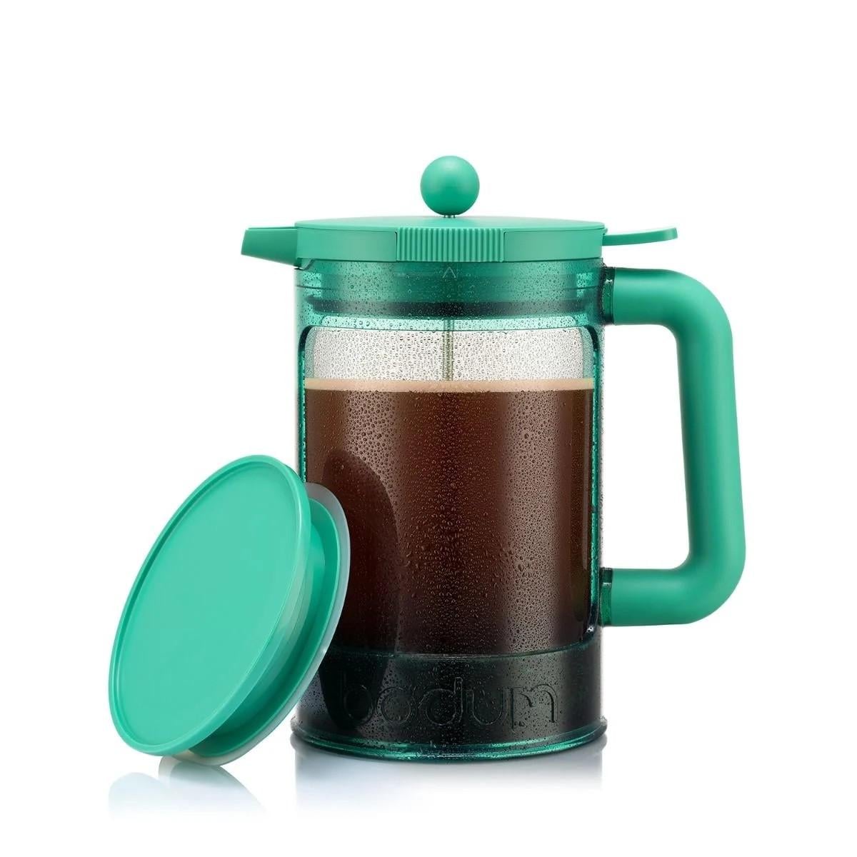 Кавоварка холодного заварювання Bodum BEAN з додатковою кришкою 1,5 л (K11683-746S)