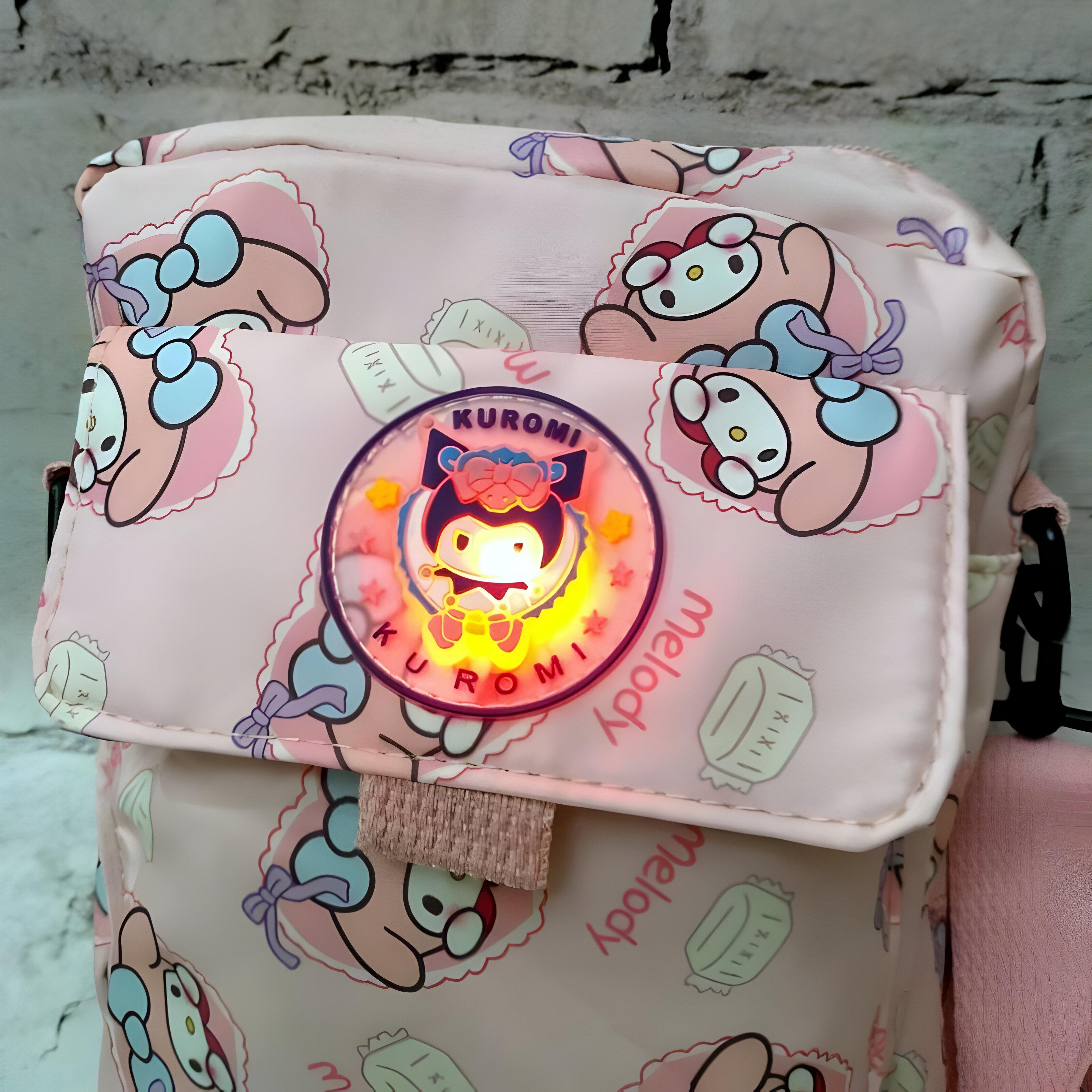 Сумка дитяча крос-боді Мелоді 20х16х6 см Рожевий (25-575) - фото 3 Сумка дитяча крос-боді Мелоді 20х16х6 см Рожевий (25-575) - фото 3