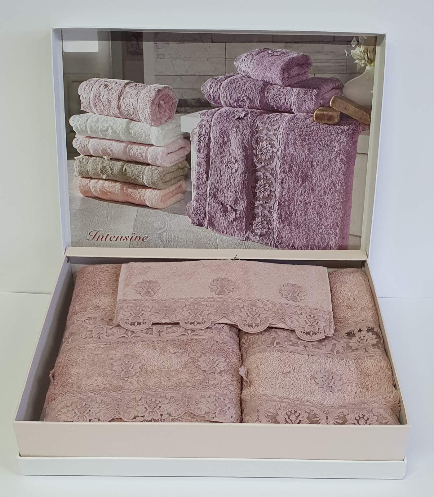 Набор полотенец Maison D'or 3 шт. Intensive Bamboo Rose (03MD01ABC03)