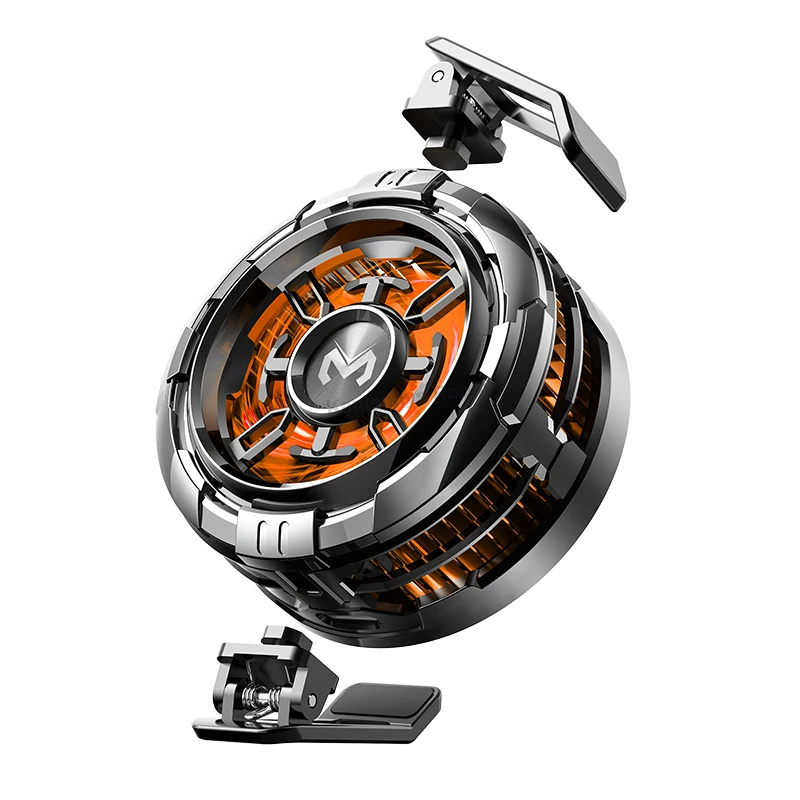 Кулер активное охлаждение для телефона/планшета Memo CX08 Standard c магнитным и механическим креплением Orange (18513)