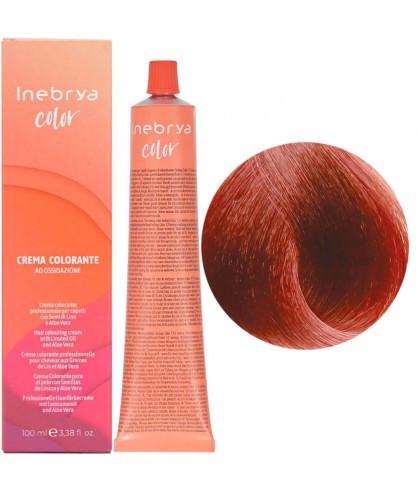Крем-краска для волос INEBRYA Color с содержанием аммиака 100 мл 7/43 Блонд медно-золотистый