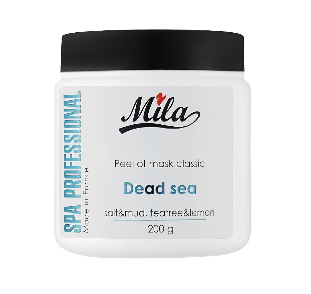 Маска альгинатная Анти акне и осветляющая Mila Dead sea mask Мертвое море 200 г (3702261015201)