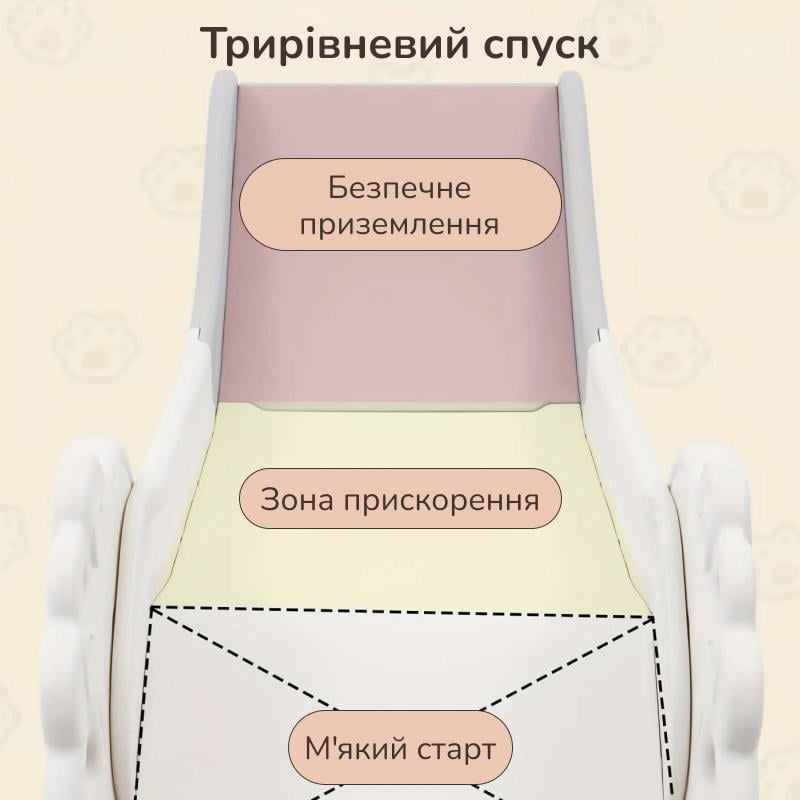 Дитяча гірка Lumpurini Diliana складана (C-HT020w) - фото 8 Дитяча гірка Lumpurini Diliana складана (C-HT020w) - фото 8