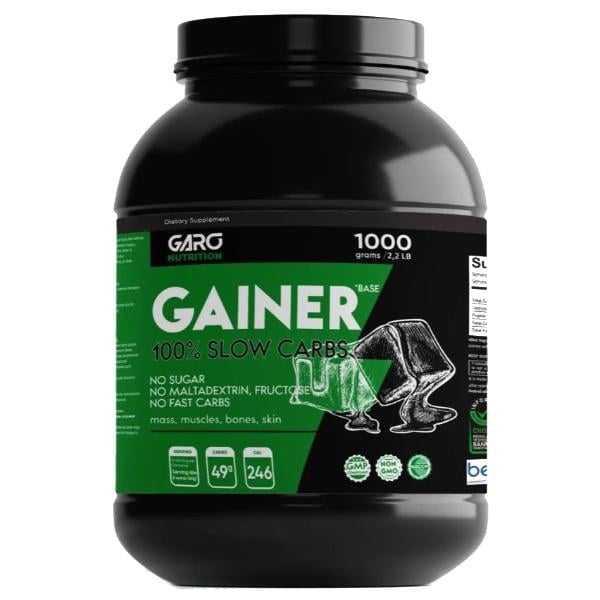 Гейнер Garo Nutrition Gainer Base 1000 г/16 шт. Strawberry (000022497)