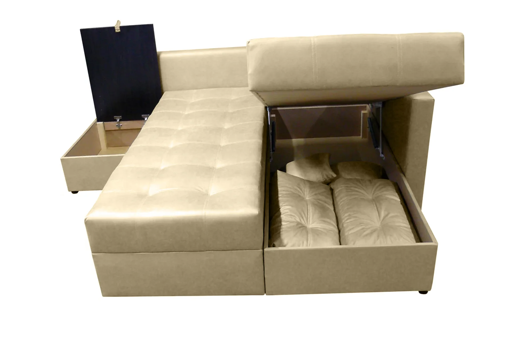 Диван угловой Олимп 300х220 см Айвори (28118807) - фото 6