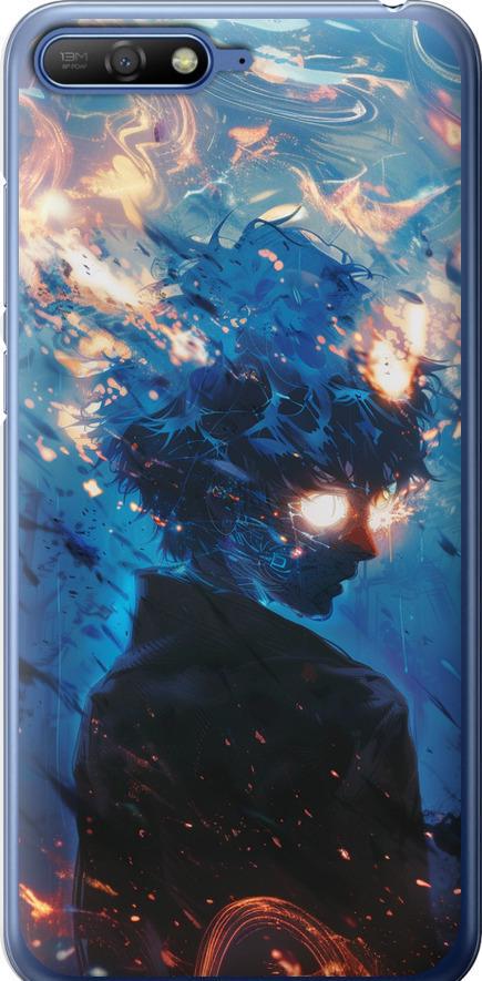 Чехол на Huawei Y6 2018 Сатору Годжо (6129t-1637-42517)