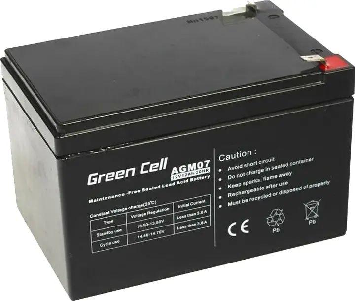 Аккумуляторная батарея для ИБП Green cell AGM VLRA 12V 12 Ah (opt-103659)