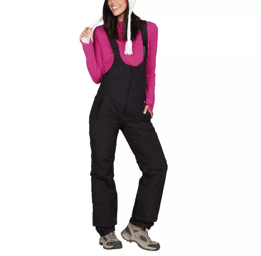 Брюки спортивные женские Essential 5488x10 со шлейками S Черный (24167203)