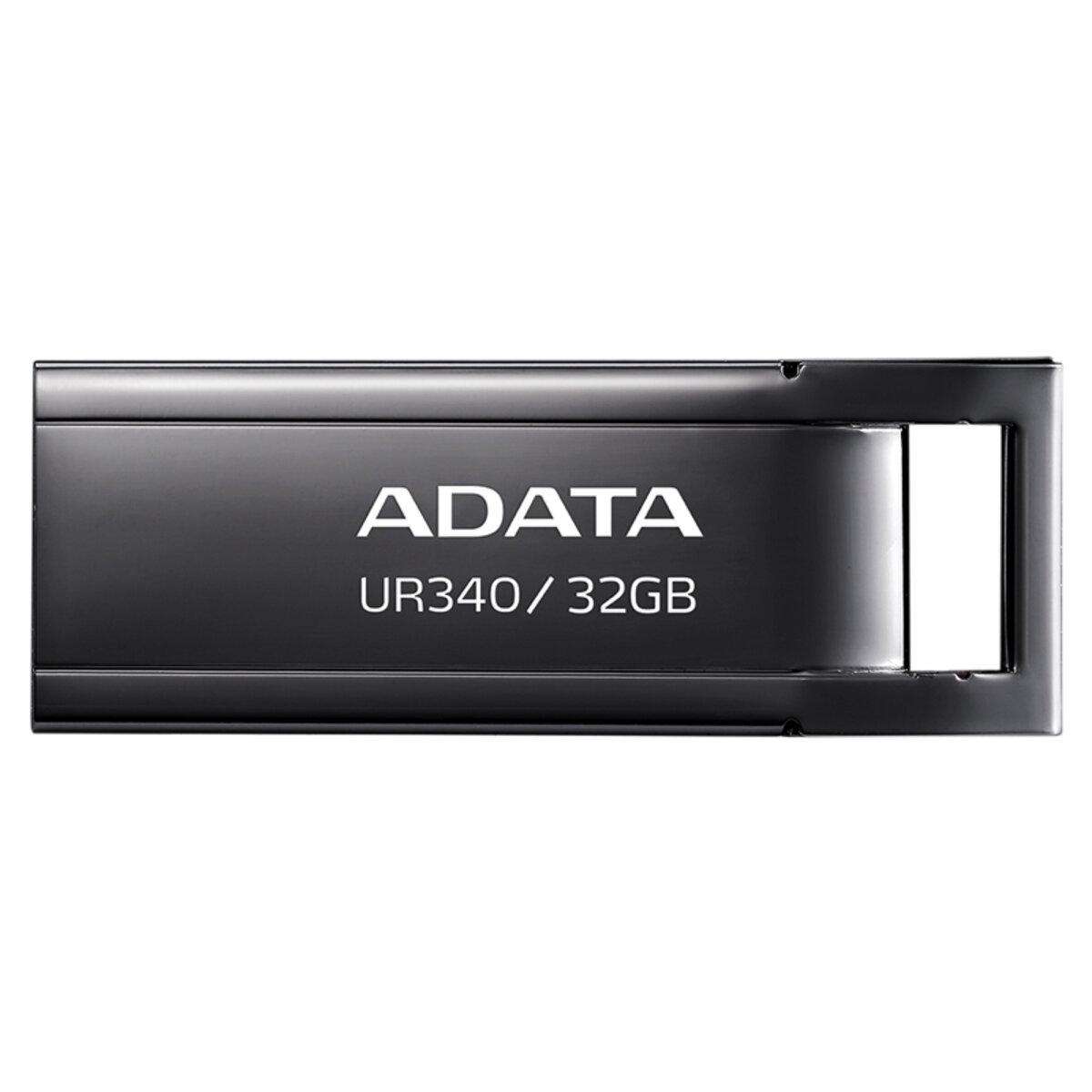 Флеш-пам'ять USB A-DATA UR340 32 Гб Black (AROY-UR340-32GBK) - фото 1