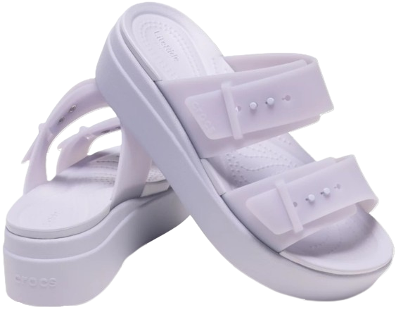 Сандалії жіночі Crocs Brooklyn Buckle Frosted Low Wedge Purple Moon р. 37-38 Бузковий (25609) Сандалії жіночі Crocs Brooklyn Buckle Frosted Low Wedge Purple Moon р. 37-38 Бузковий (25609)