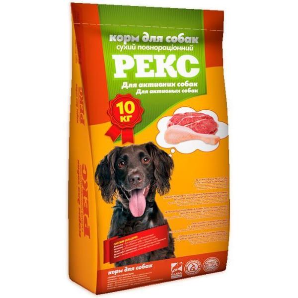 Корм для активних собак РЕКС 10 кг (000019822)