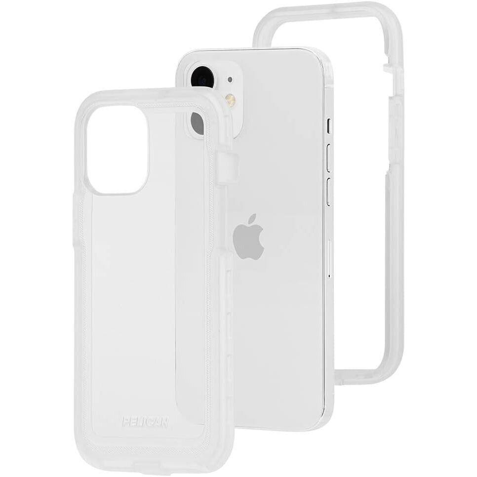 Чехол противоударный с клипсой Pelican Voyager Defender для iPhone 12/12 Pro (6.1") Clear - фото 12