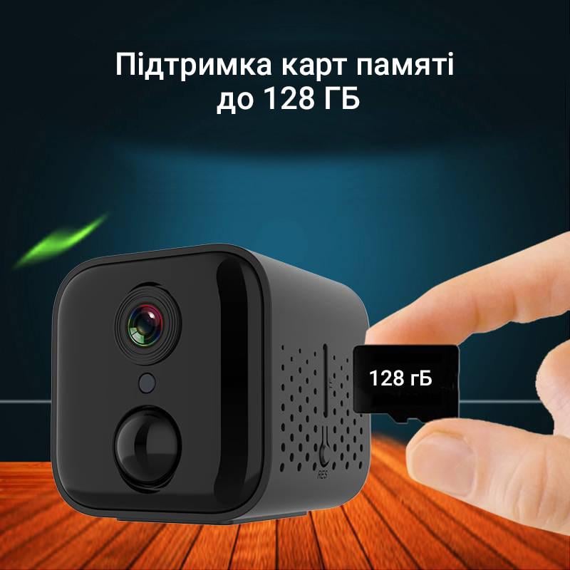 Мини камера Wi-Fi Wsdcam A21 с работой до 90 дней и датчиком движения FullHD 1080 P - фото 6 Мини камера Wi-Fi Wsdcam A21 с работой до 90 дней и датчиком движения FullHD 1080 P - фото 6