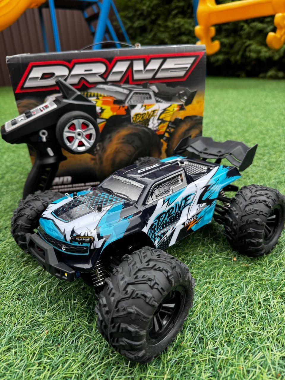 Машинка внедорожник на радиоуправлении DRIVE Pro 4Х4 70 км/ч Blue (xz4-q81-fqc) - фото 4