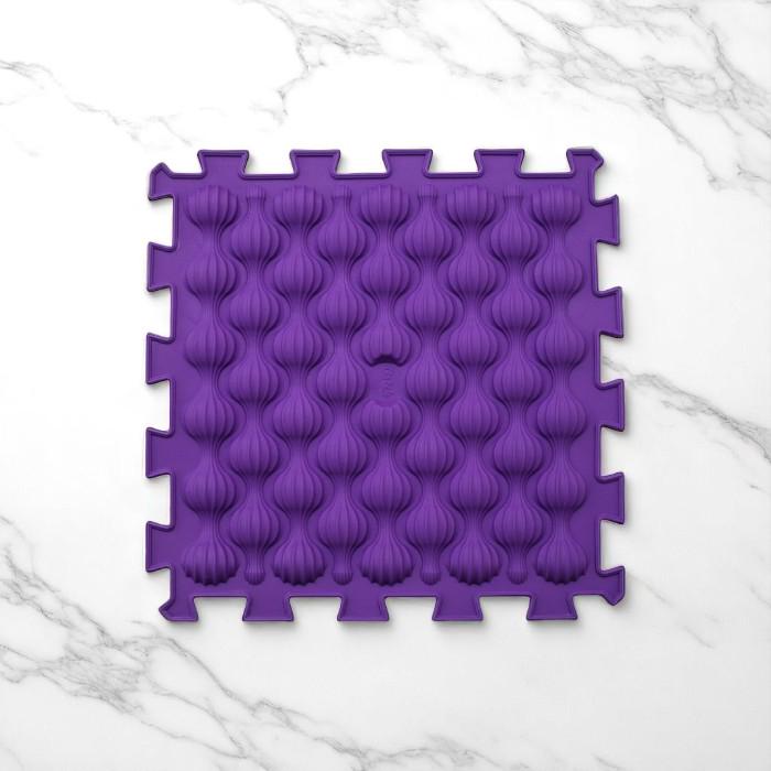 Килимок масажний пазл мушлі 1 ел. Фіолетовий - фото 2 Килимок масажний пазл мушлі 1 ел. Фіолетовий - фото 2