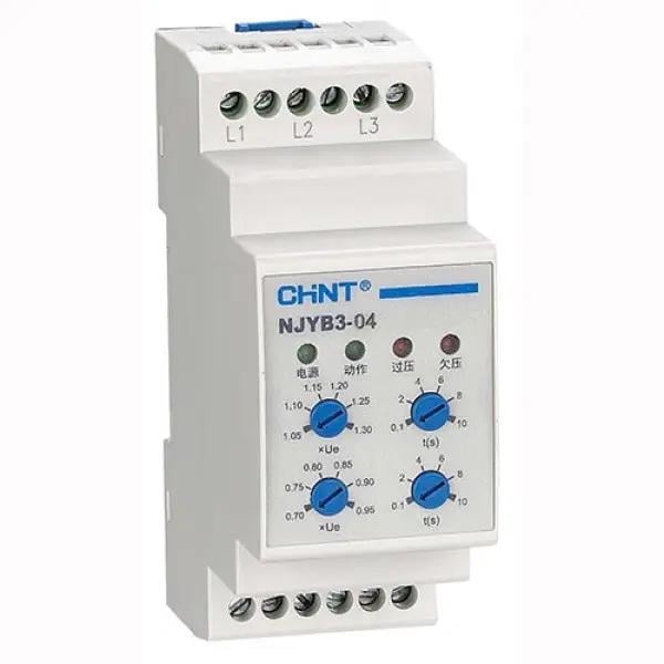 Реле контролю фаз CHINT NJYB3-8 AC380V (697027)
